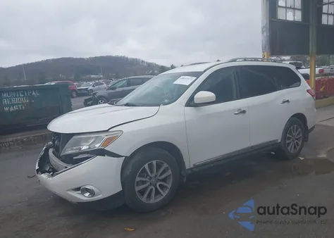 2013 Nissan Pathfinder Sl из США, поврежденный, VIN 5N1AR2MM4DC690421